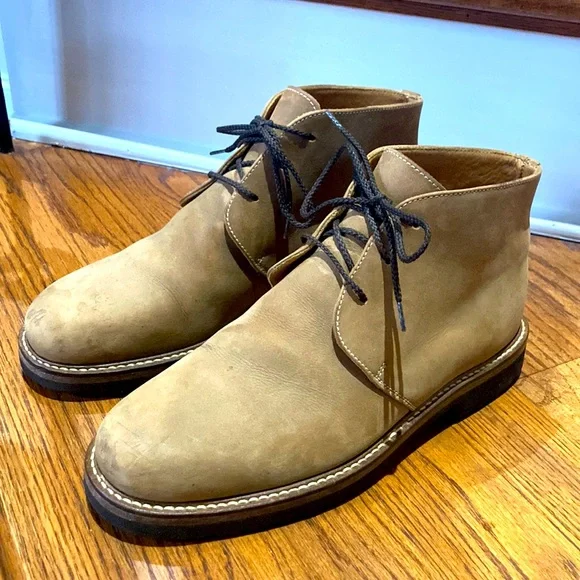 Orvis | Shoes | Orvis Mens Suede Chukka Boots Tan Sz 8d  display picture 1
